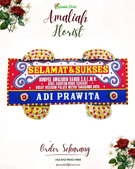Papan Bunga Ucapan Selamat Jambeanom